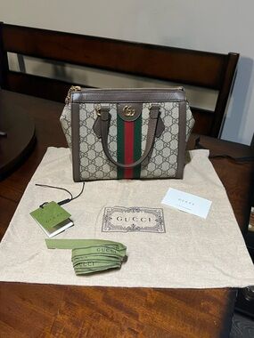 Gucci Ophidia GG Small Tote Bag